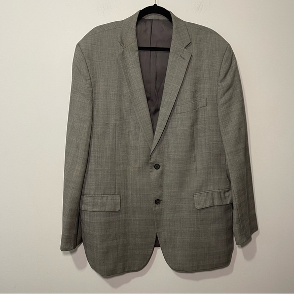Lauren Ralph Lauren Other - Lauren Ralph Lauren Men’s Gray Plaid Two Button Blazer size 46R Classic Fit